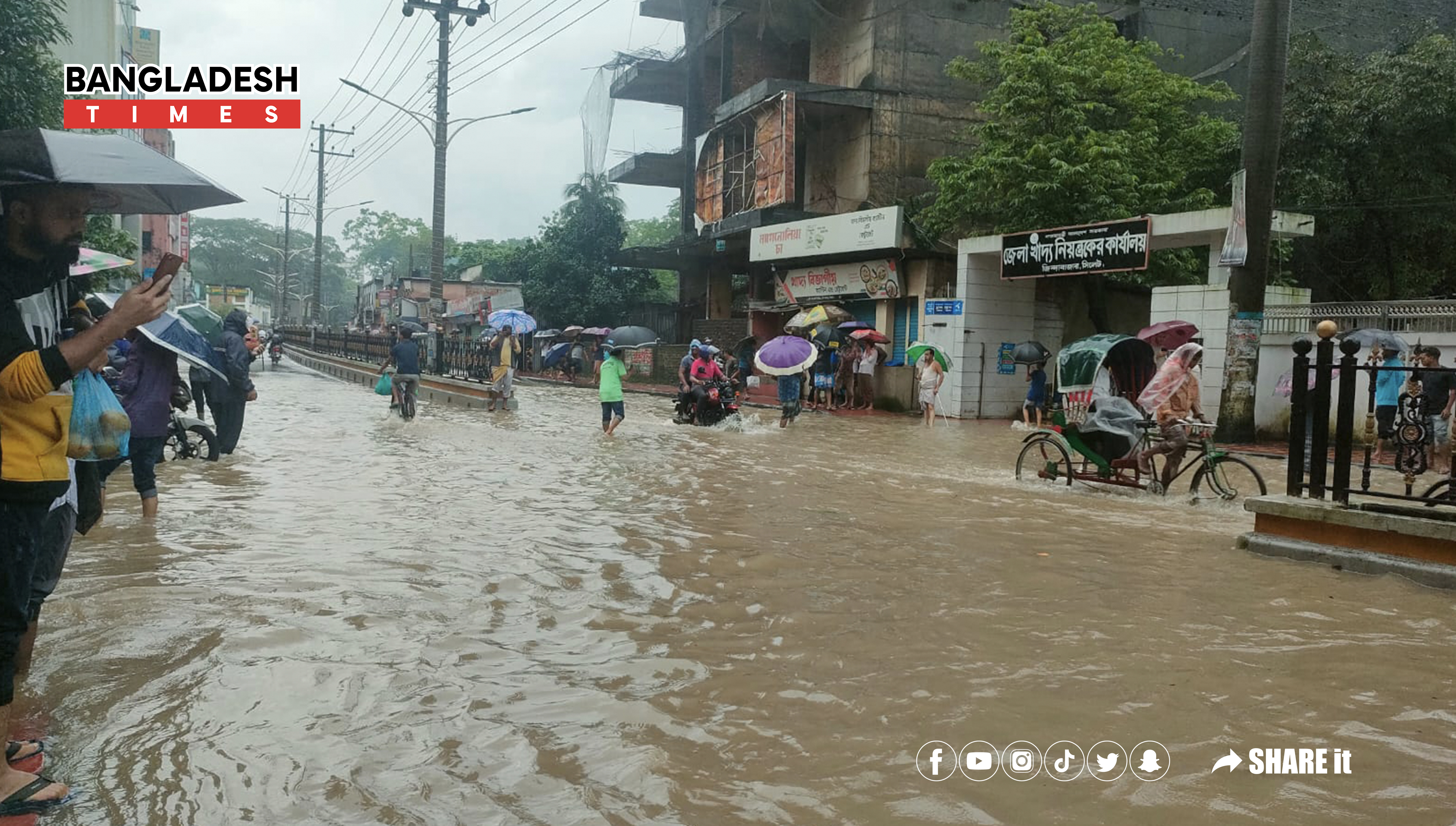 সিলেট থেকে ছবি তুলেছেন সাইফুল ইসলাম